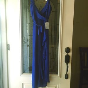Size 8/M Blue midi dress